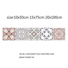 Load image into Gallery viewer, Arabic Retro Tile Stickers For Kitchen Bathroom PVC Self Adhesive Wall Stickers Living Room DIY Decor Wallpaper Waterproof Decal