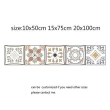 Load image into Gallery viewer, Arabic Retro Tile Stickers For Kitchen Bathroom PVC Self Adhesive Wall Stickers Living Room DIY Decor Wallpaper Waterproof Decal