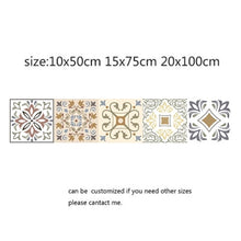 Load image into Gallery viewer, Arabic Retro Tile Stickers For Kitchen Bathroom PVC Self Adhesive Wall Stickers Living Room DIY Decor Wallpaper Waterproof Decal